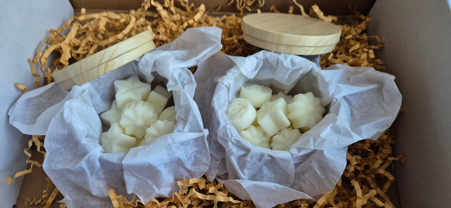 Cajita metalica de 8 waxmelts