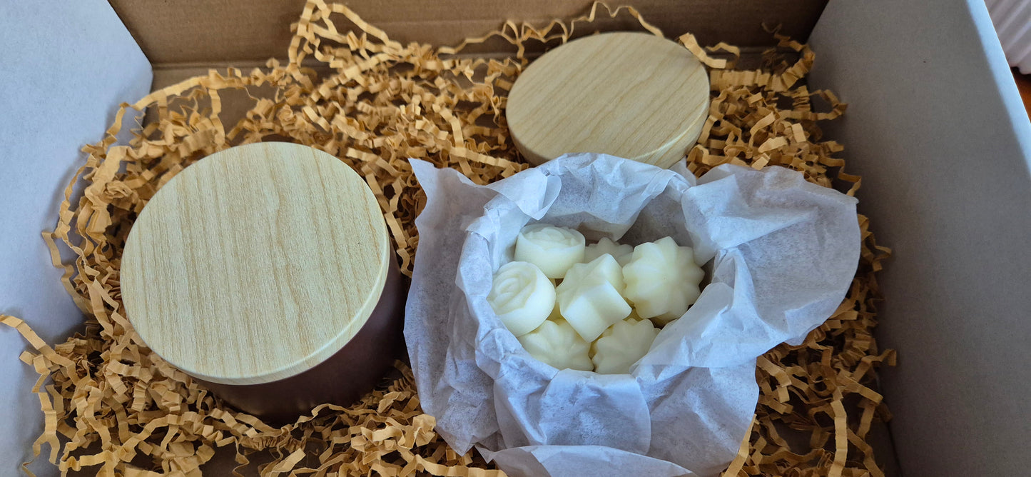 Cajita metalica de 8 waxmelts