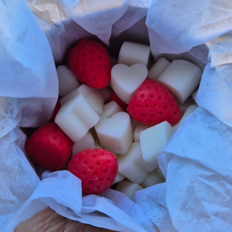Wax Melts Fresas con Nata