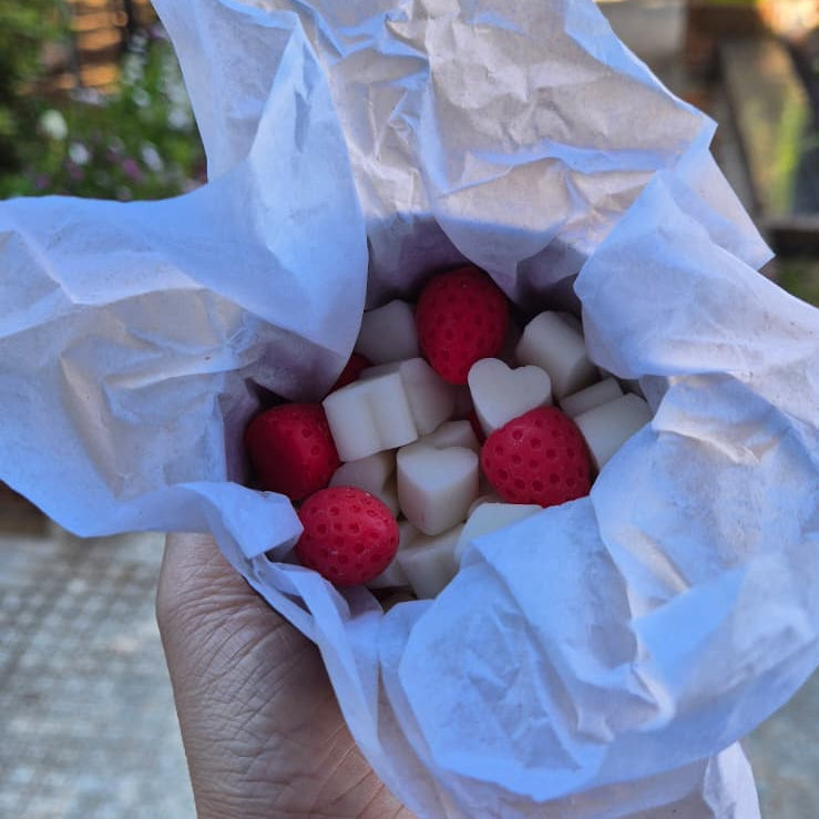 Wax Melts Fresas con Nata